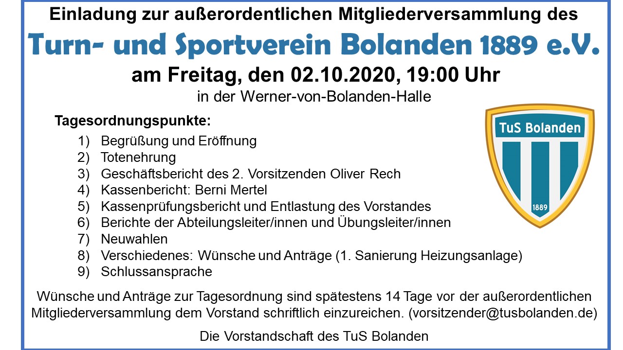 Einladung Mitgliederversammlung2020